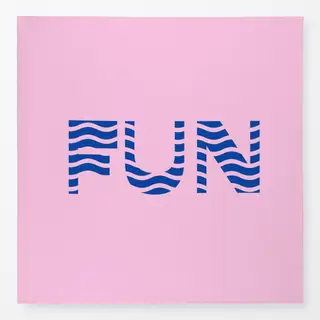 Tischdecke Fun Waves Blue