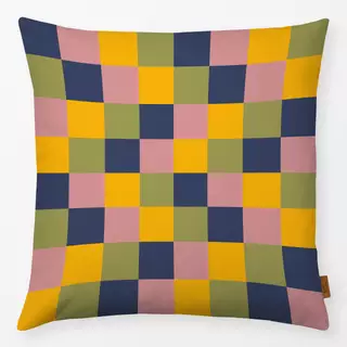 Kissen Karomuster Herbst