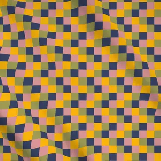 Meterware Karomuster Herbst