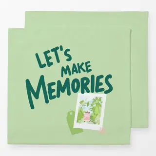 Servietten Let’s make memories