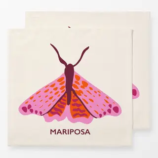Servietten Mariposa pink