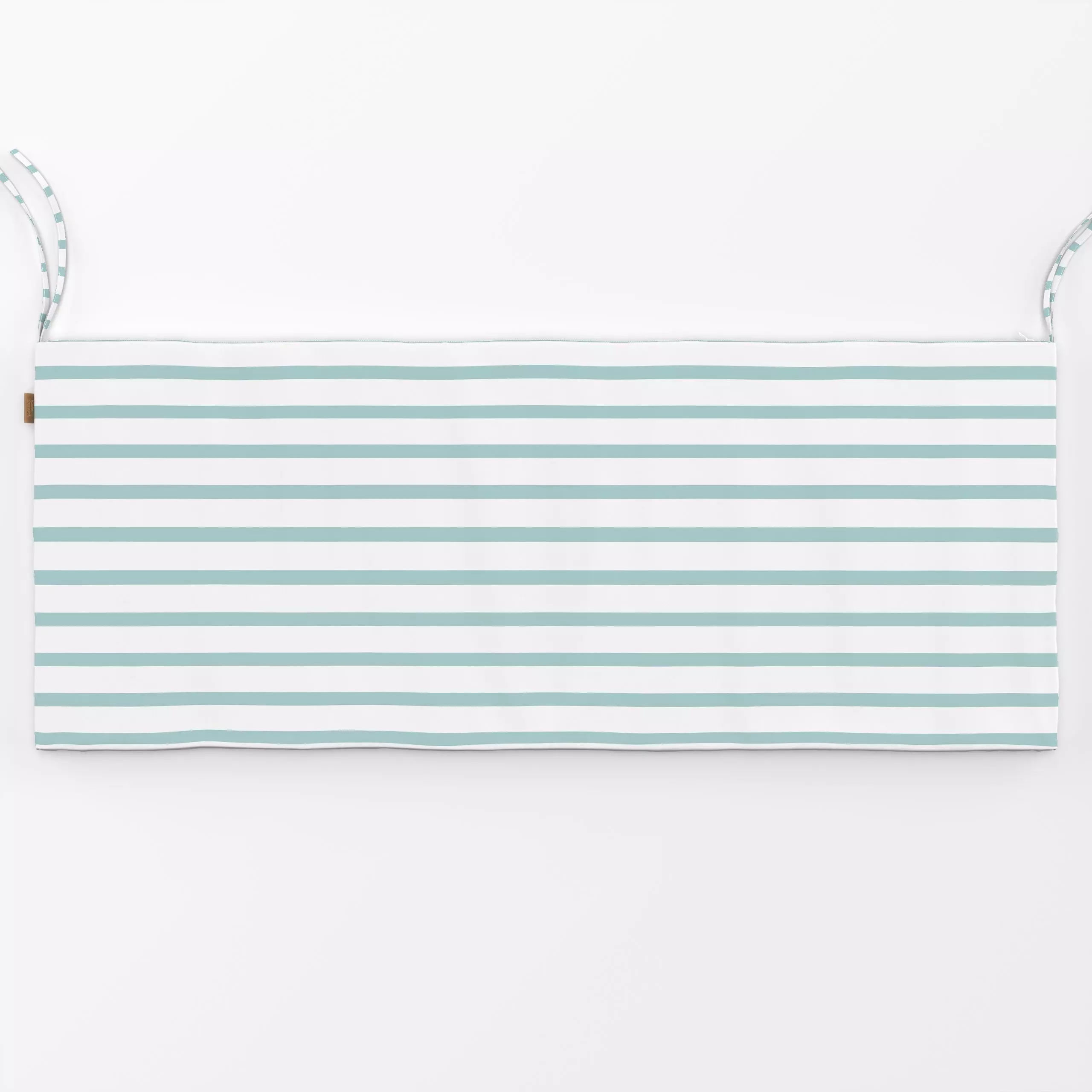 Bankauflage Bretonische Streifen icy morn - Kinderzimmer & Motive für Kinder, Sommer, Symbole & Muster - von „Katrin Graff";...