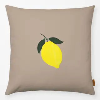 Kissen Zitrone
