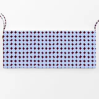 Bankauflage Organische Kreise Blau