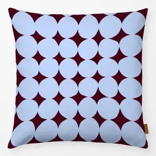 Kissen Organische Kreise Blau