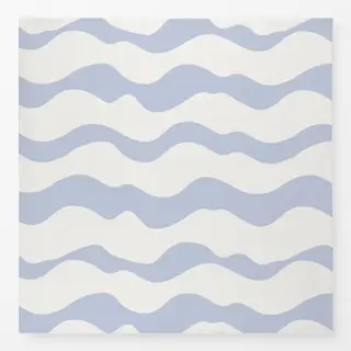 Tischdecke lavendel-wellige Streifen