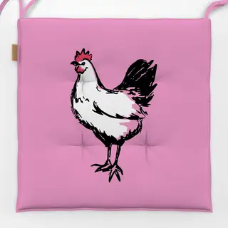 Sitzkissen Huhn