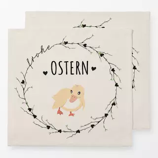 Servietten Frohe Ostern Küken