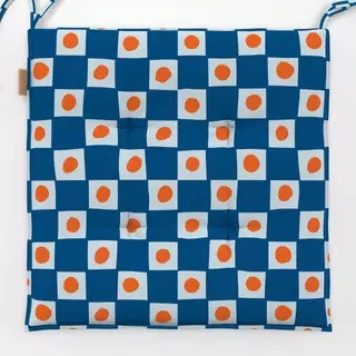 Sitzkissen Punkte & Karo Liebe No2