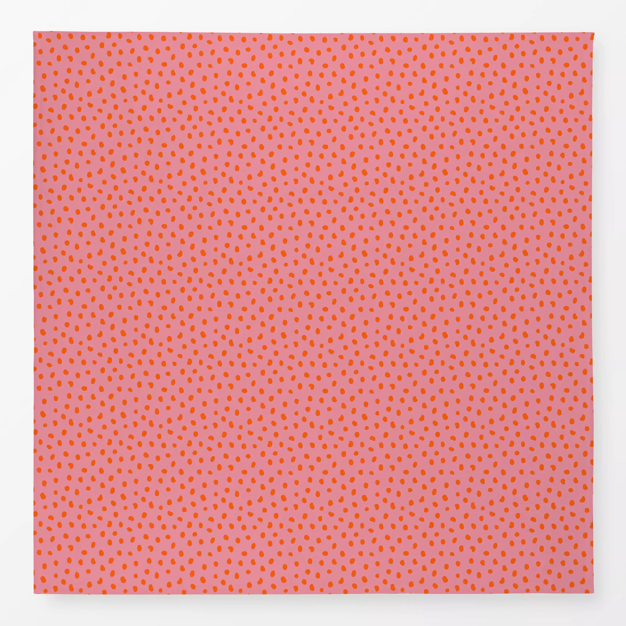 Tischdecke Muster Leo & Streifen Pink, gemustert, fürs Kinderzimmer, von Maren Gross