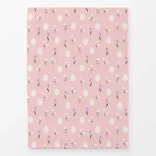 Geschirrtücher Ostereier Muster Rosa