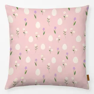 Kissen Ostereier Muster Rosa