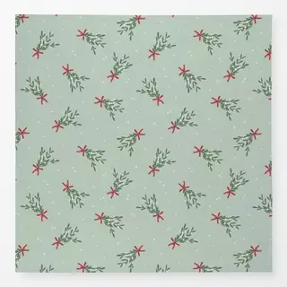 Tischdecke Mistelnstrauss Allover Minze