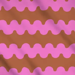 Meterware Pinke Welle