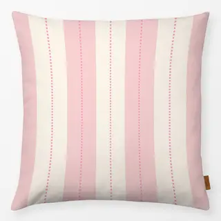 Kissen Nadelstreifen Rosa