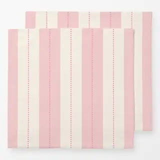 Servietten Nadelstreifen Rosa