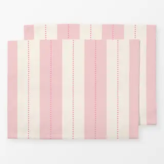 Tischset Nadelstreifen Rosa