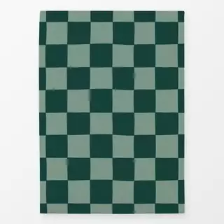 Geschirrtücher Schachbrett grün