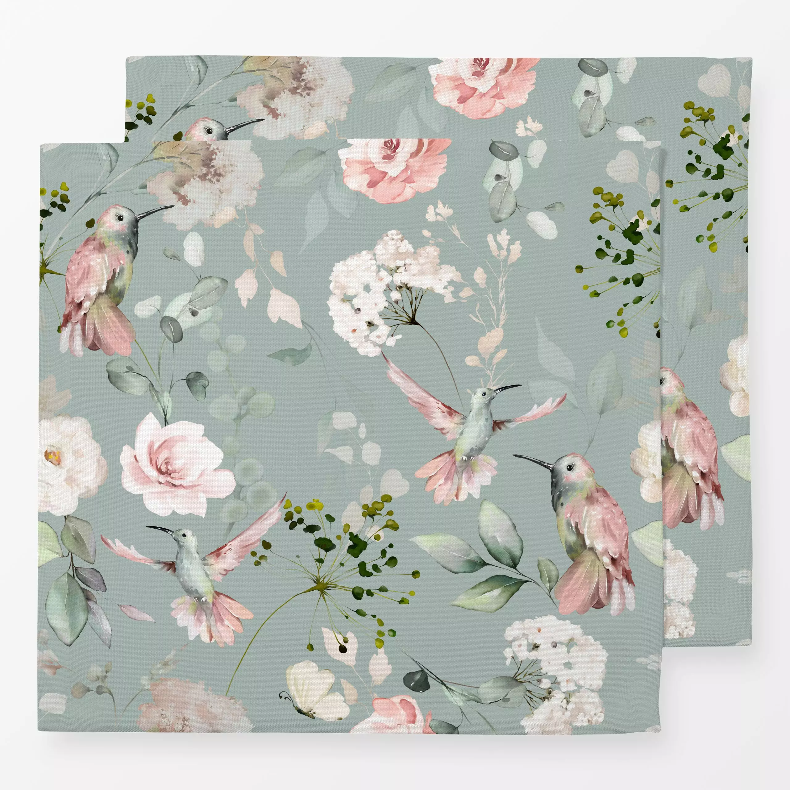 Servietten Vintage Rosengarten - Blumen & Florales, Pflanzen & Botanik - von „Uta Naumann“; boho, Natur, Blumen, Rosen, Somm...