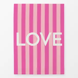 Geschirrtücher LOVE COLORFUL PINK