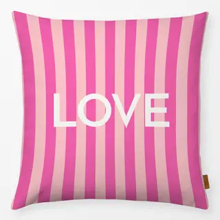 Kissen LOVE COLORFUL PINK