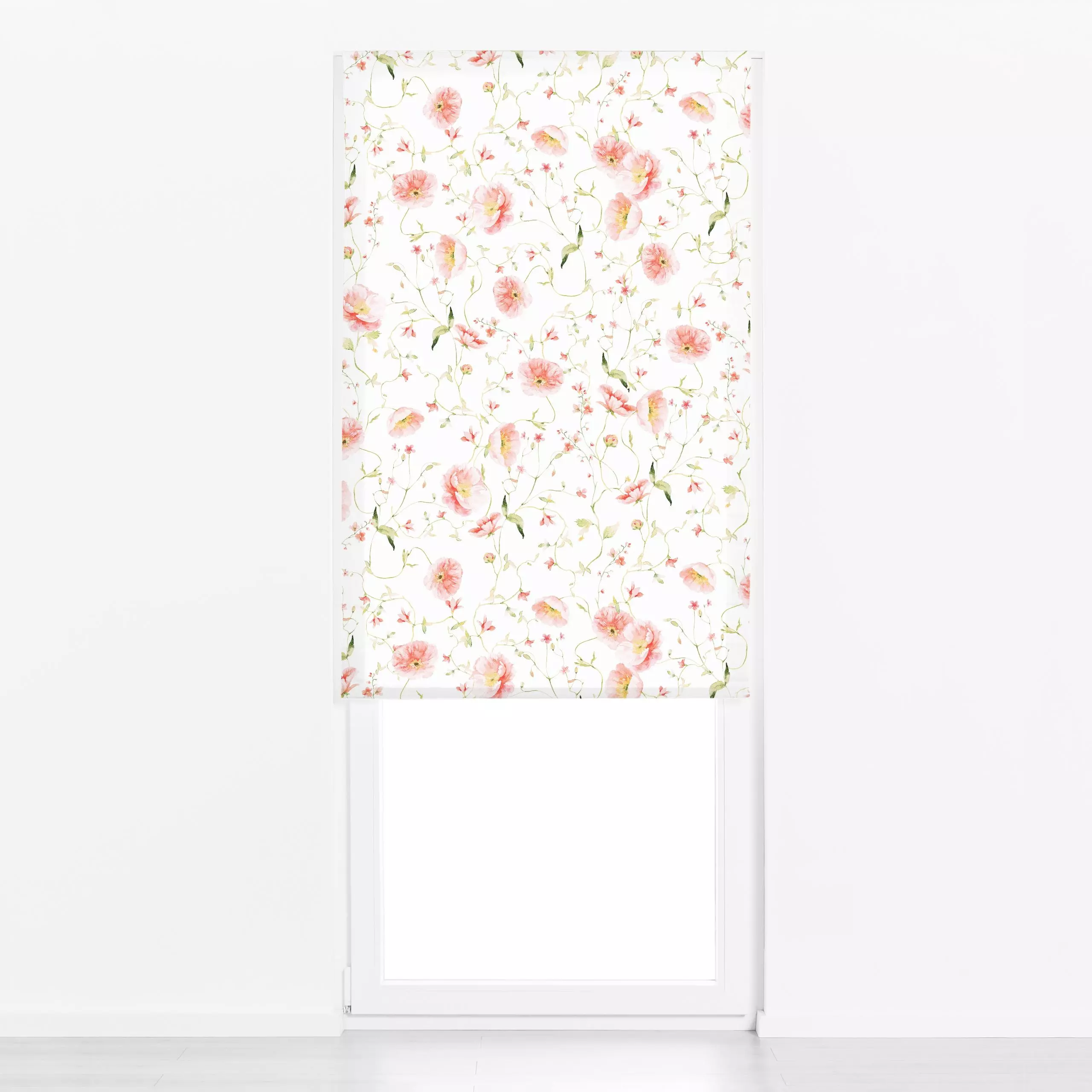 Raffrollo Sommer Wiese 6 - Blumen & Florales, Pflanzen & Botanik - von „Uta Naumann"; Muster, skandinavisch, Blumen, Garten,...