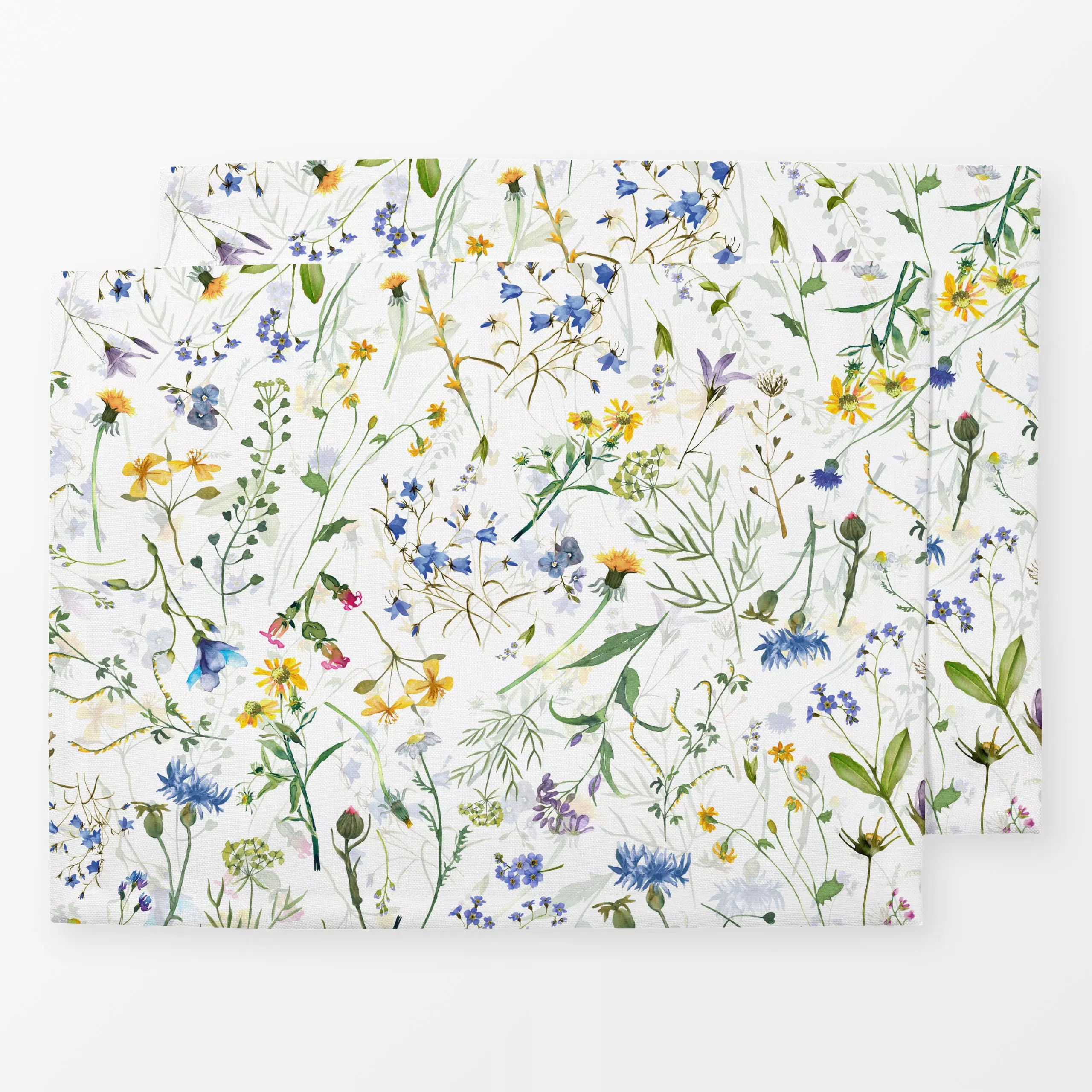 Tischset Wildkräuter und Blumen, Blumen, Sommer, von Uta Naumann