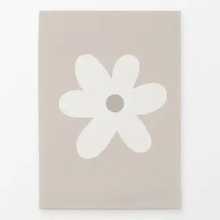 Geschirrtücher Blume beige