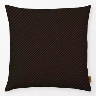 Kissen Dark Diagonal Stripes