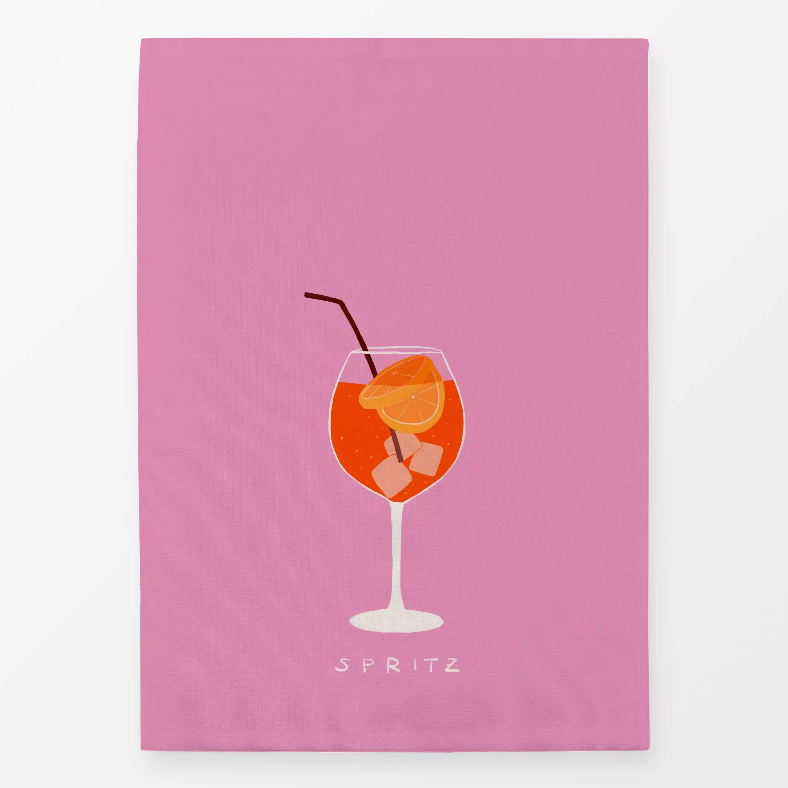 Geschirrtücher Spritz - Sprüche & Schriftzüge, Küche, Essen & Trinken - von „Sophie Augustin Illustration"; Lettering, typo,...