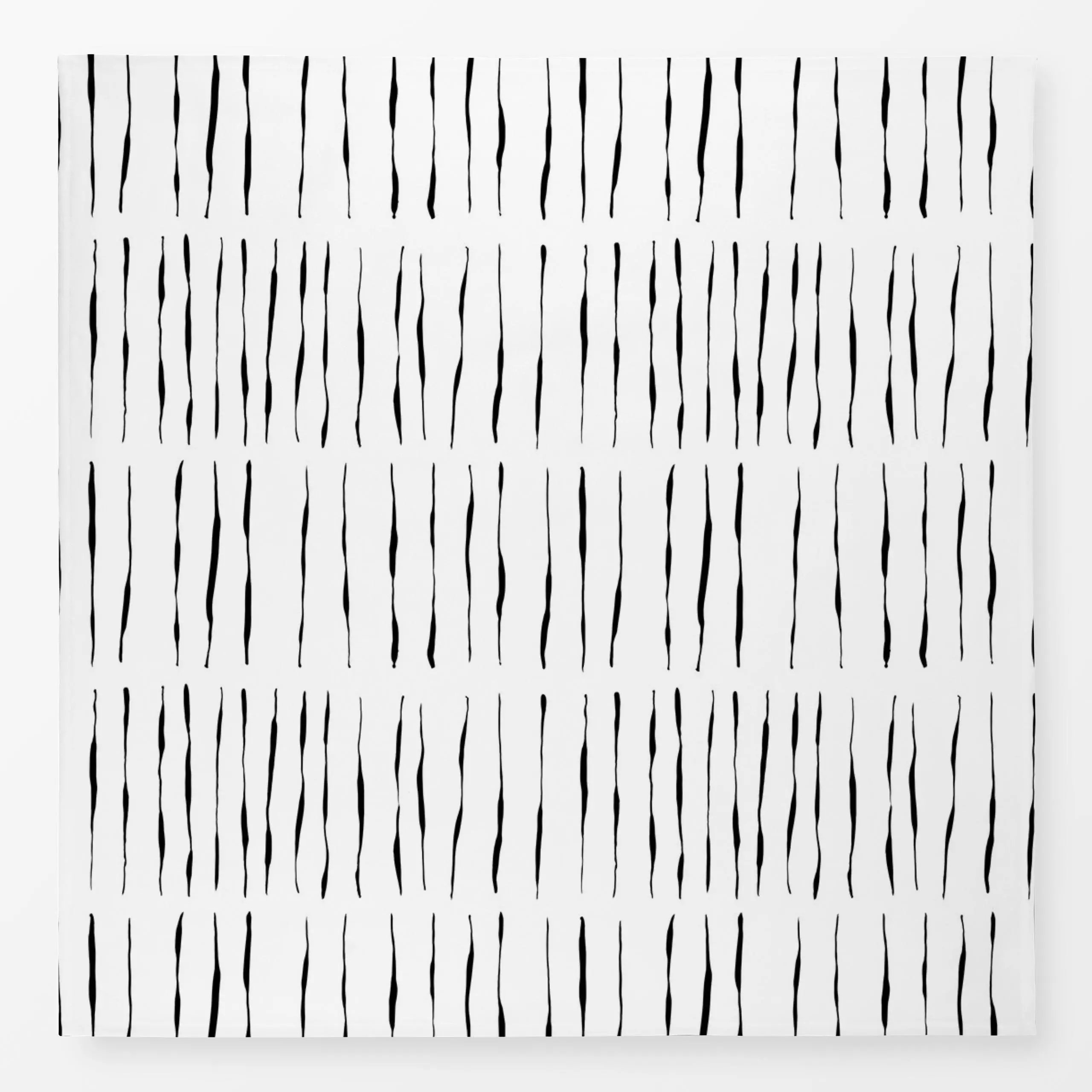 Tischdecke Ink Stripes - Symbole & Muster - von „Julia Schumacher"; Muster, Linien, Streifen, kleingemustert, stripes, ink, ...