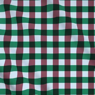 Meterware Picnic Karo Retro