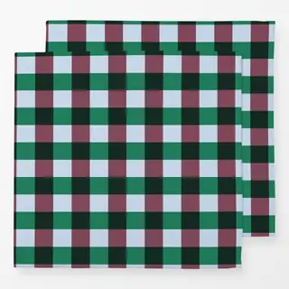 Servietten Picnic Karo Retro