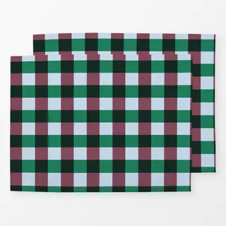 Tischset Picnic Karo Retro