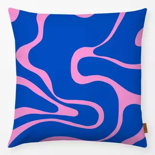 Kissen High-Five Blau Pink