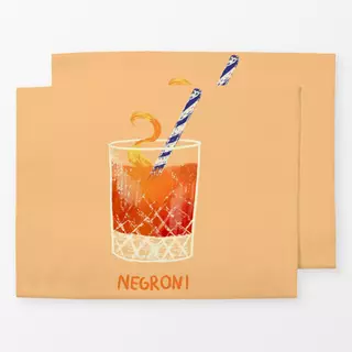 Tischset Negroni