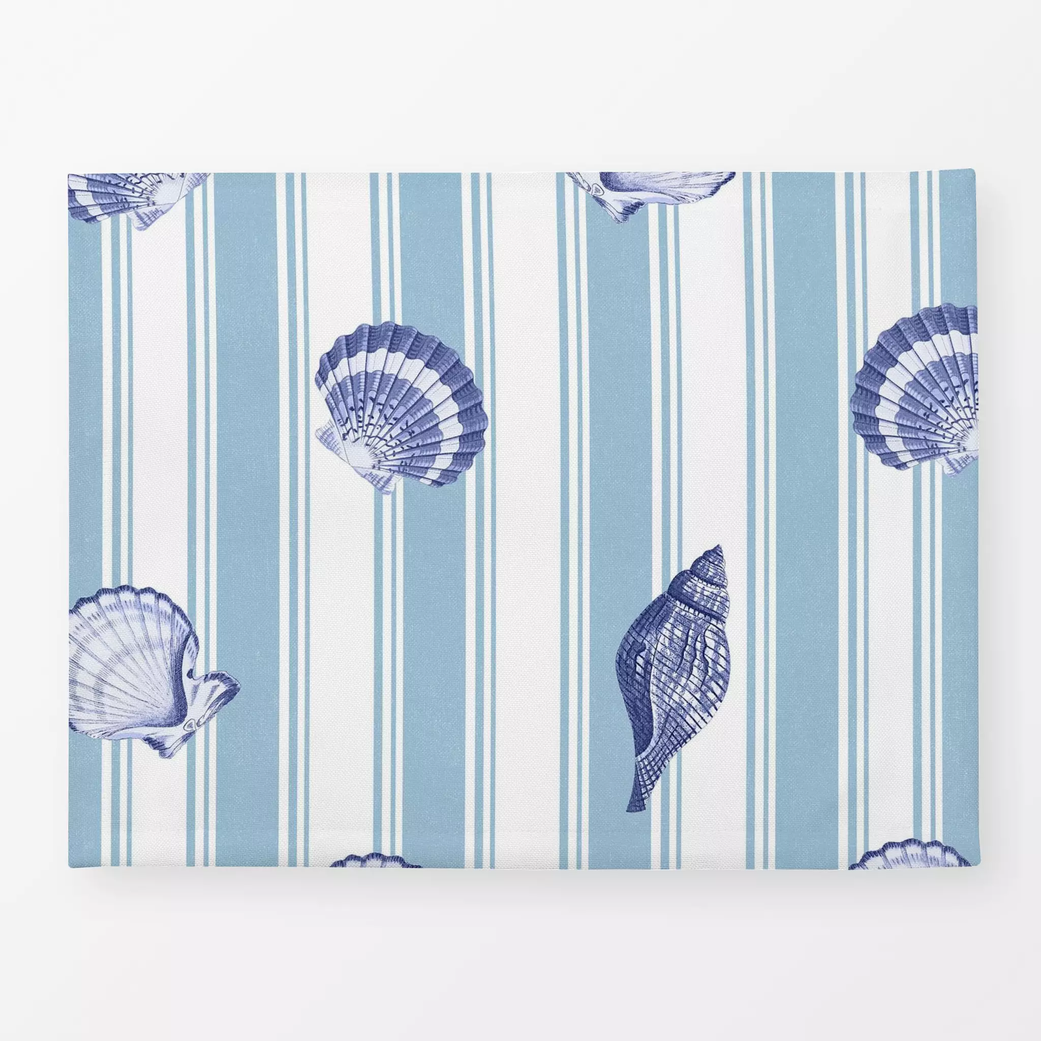 Tischset Preppy stripes and shells I Preppy stripes and shells I