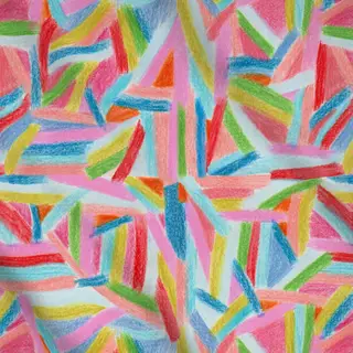 Meterware Frühling Art Muster no 2