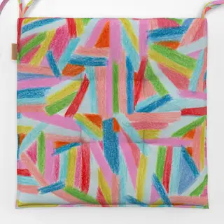 Sitzkissen Frühling Art Muster no 2