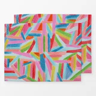 Tischset Frühling Art Muster no 2