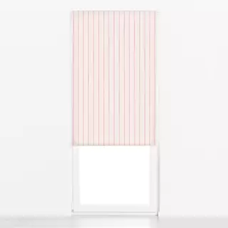 Raffrollo Streifen Beige Rosa