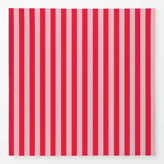 Tischdecke Blockstreifen rosa rot