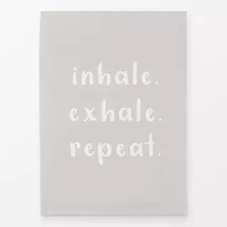 Geschirrtücher Inhale Exhale Repeat beige