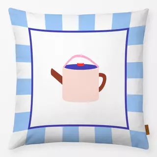Kissen Cutie Tea Pott Blue