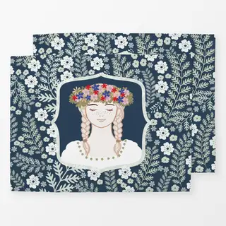 Tischset Sommertraum Midsommar Girl