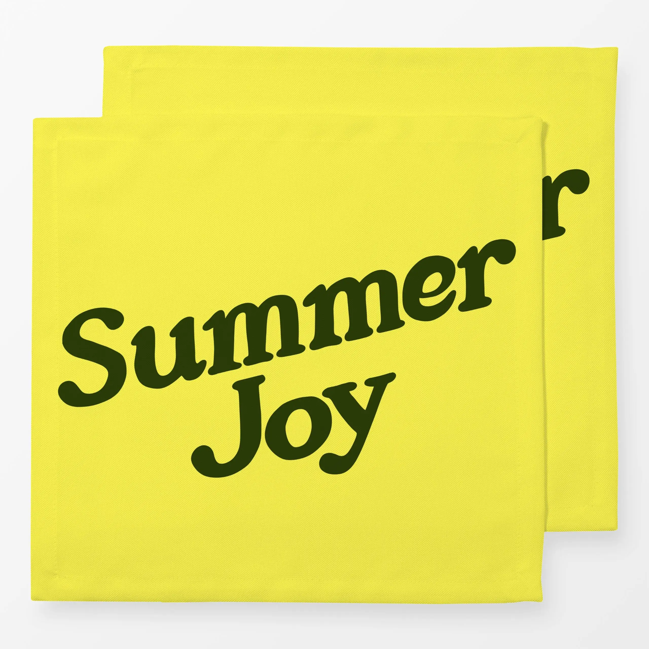 Servietten Summer Joy - Sommer, Sprüche & Schriftzüge - von „By Anna Sienna"; Sommer, Urlaub, typografie, summer, vacation, ...