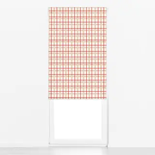 Raffrollo Christmas Plaid Cinnamon