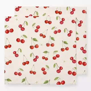 Servietten Vintage preppy Cherries II