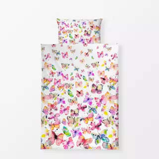 Bettwäsche Spring Watercolor Butterflies