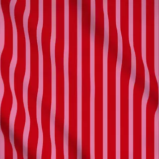 Meterware Bold Red Stripes